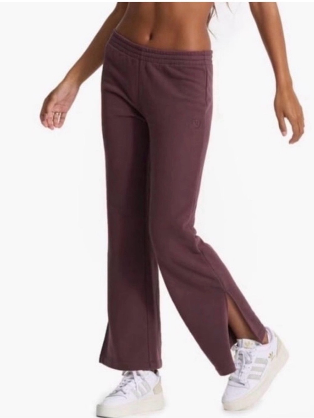 Vuori Sedona side slit wide leg pants